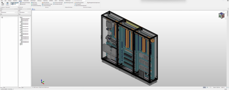 the control cabinet designs will now also be completed using EPLAN. 